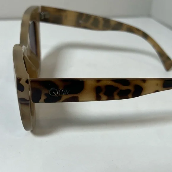 QUAY x SHAY Jinx Nomadchic Mitchell Sunglasses Desert Leopard MCM Glasses EUC